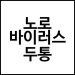 노로 바이러스 두통