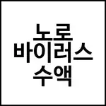 노로 바이러스 수액